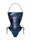 MADE FROM SCRAPS | Cutout Monokini - Earl Grey